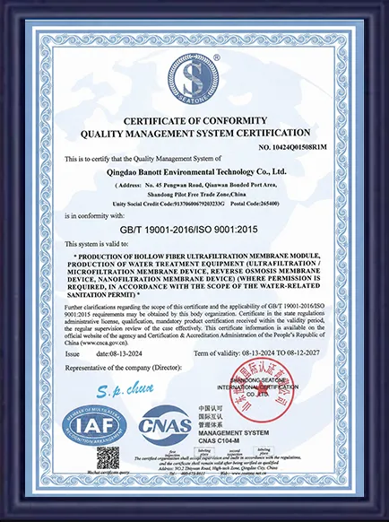 Certifications