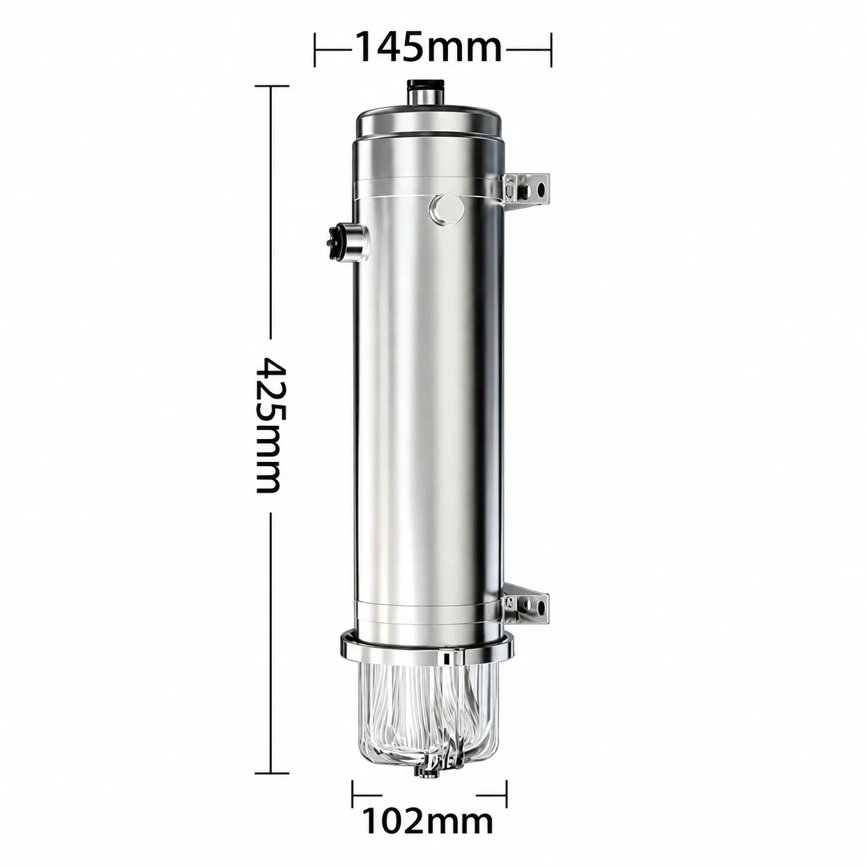 102 Series Visual Quick-Release Clamp Whole House Ultrafiltration Water Purifier