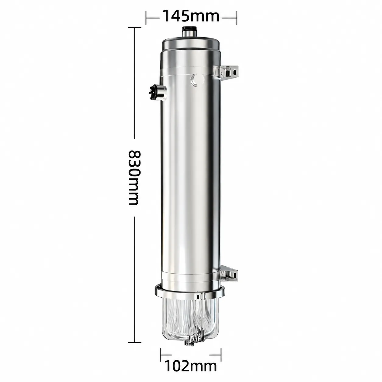 102 Series Visual Quick-Release Clamp Whole House Ultrafiltration Water Purifier