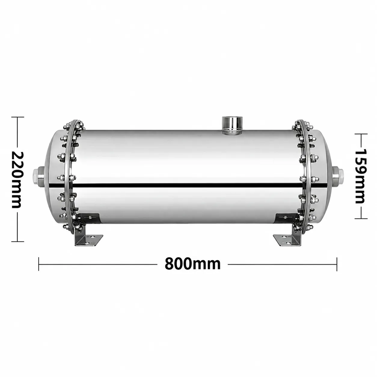 159 Series Flange Type Whole House Ultrafiltration Water Purifier