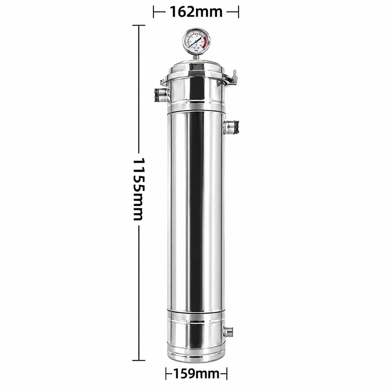 159 Series Gen 2 No-Disassembly Whole House PVDF Ultrafiltration Water Purifier