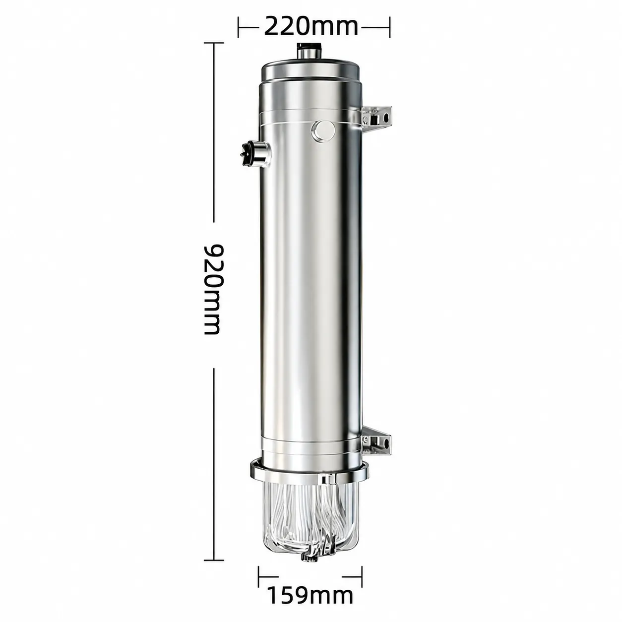 159 Series Visual Quick-Release Clamp Whole House Ultrafiltration Water Purifier