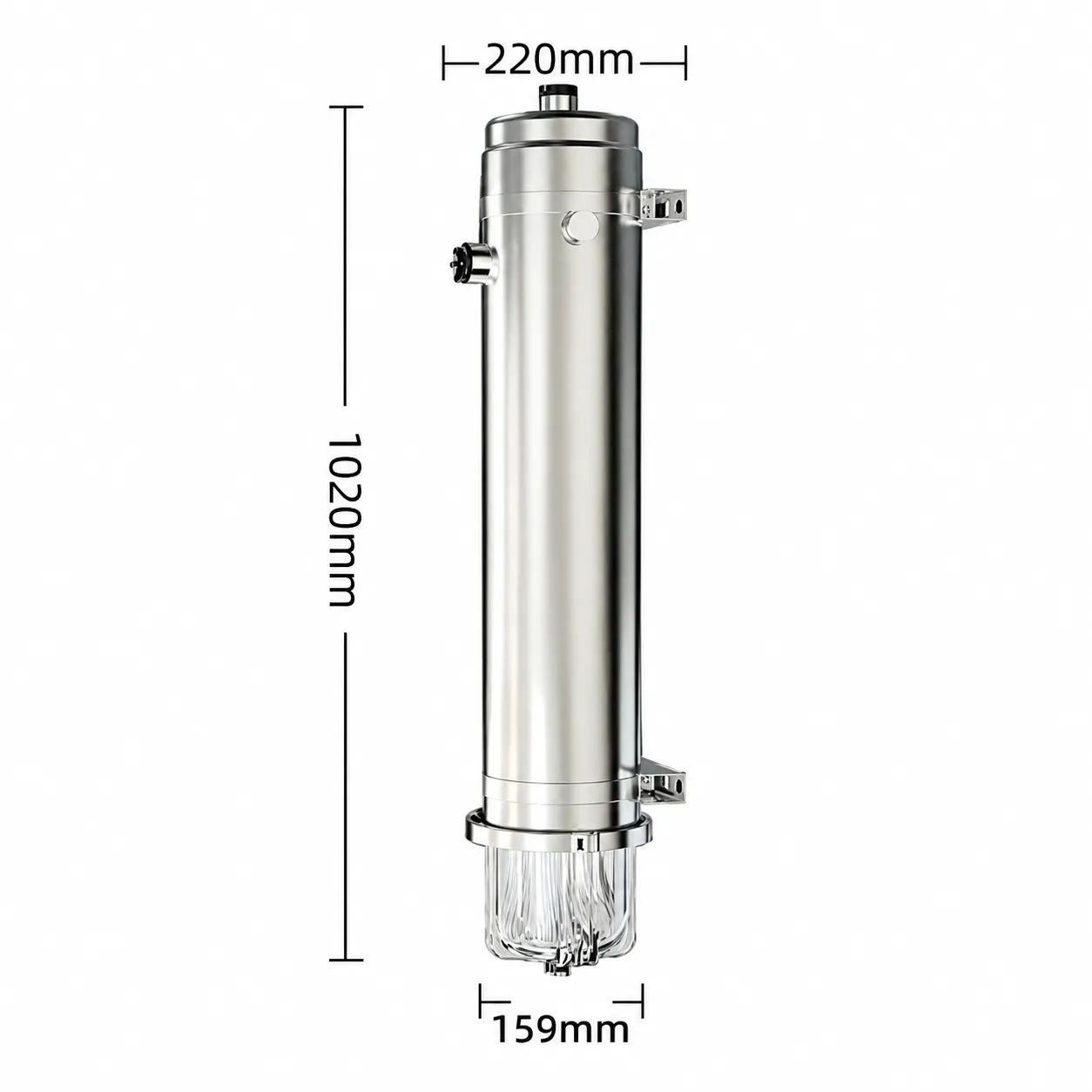 159 Series Visual Quick-Release Clamp Whole House Ultrafiltration Water Purifier