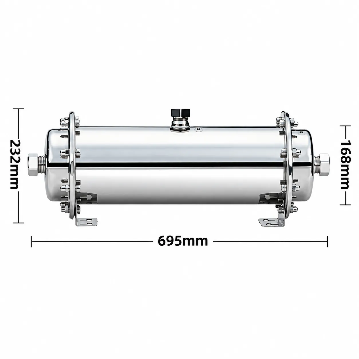 168 Series Flange Type Whole House Ultrafiltration Water Purifier