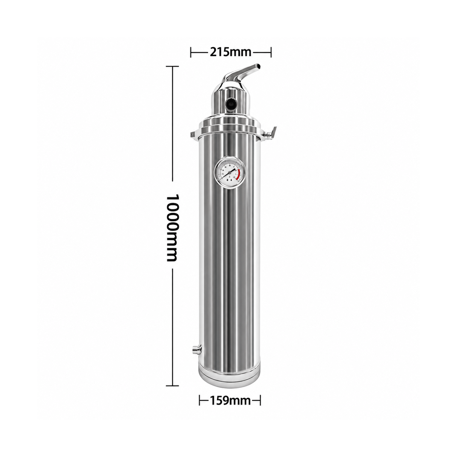 Manual Valve Whole House Ultrafiltration Water Purifier