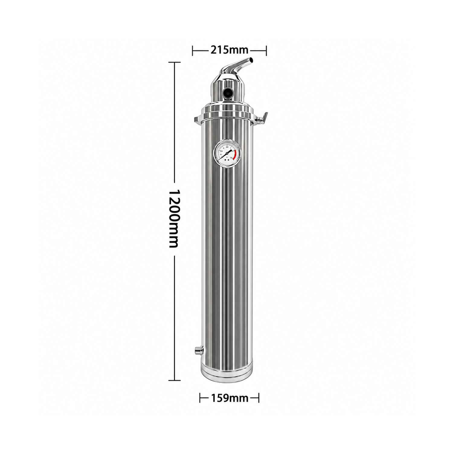 Manual Valve Whole House Ultrafiltration Water Purifier