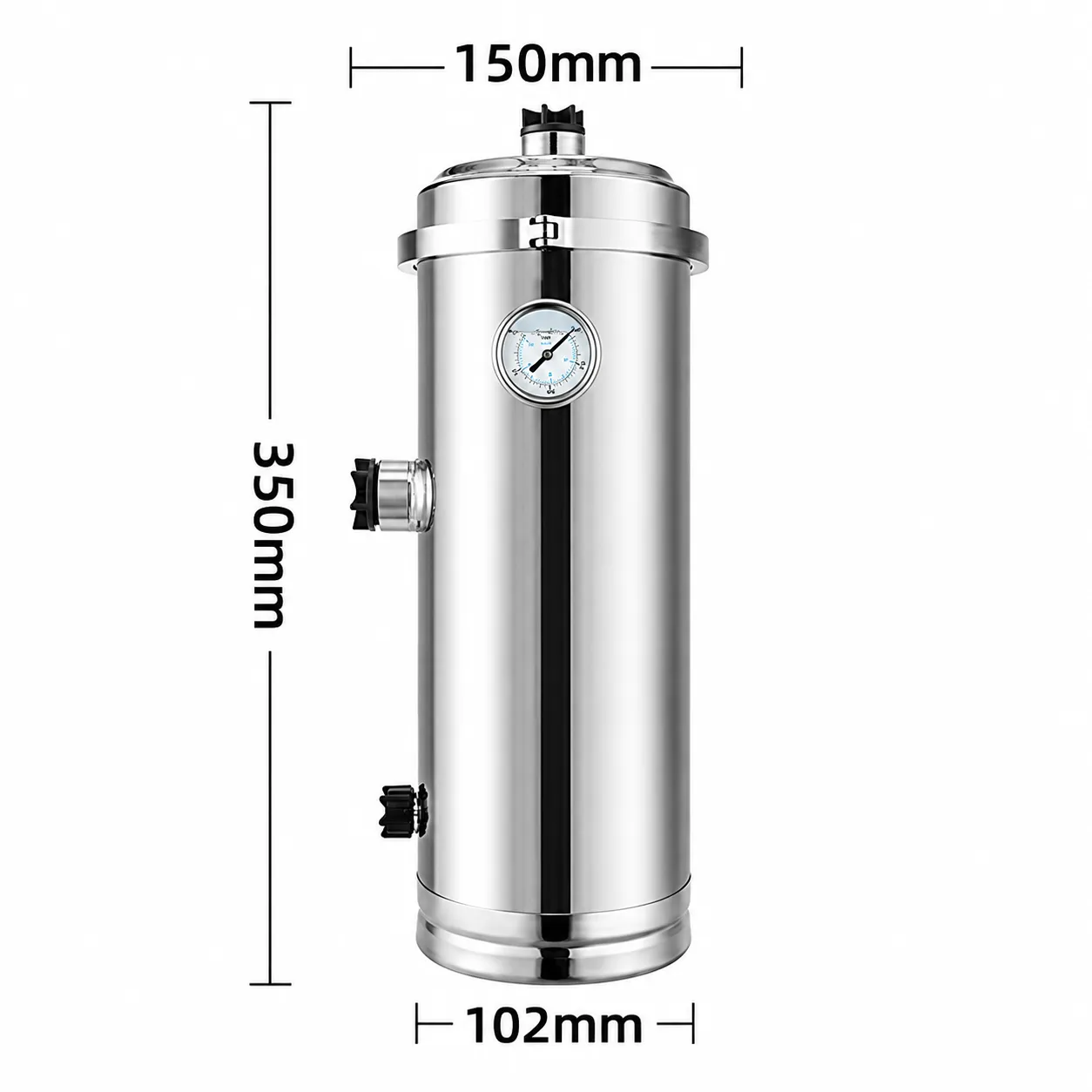 Vertical Stainless Steel PVC Ultrafiltration Water Purifier – 102 / 159 / 203 Series